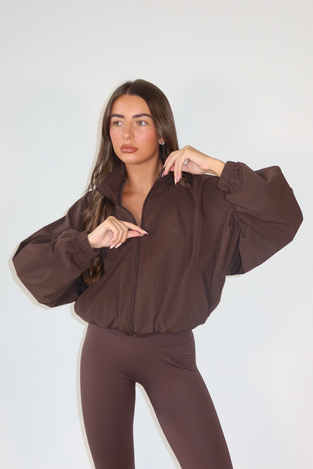 Chocolate Windbreaker