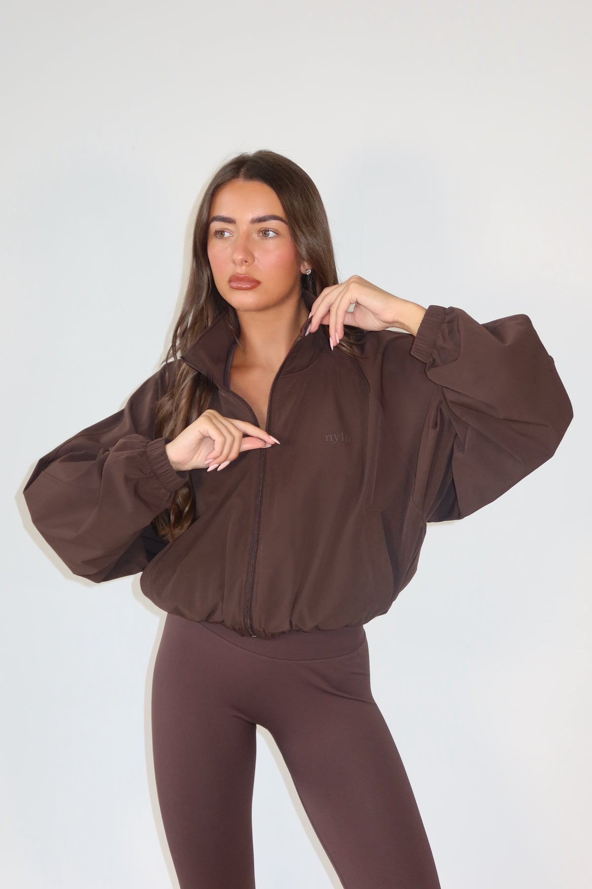 Chocolate Windbreaker