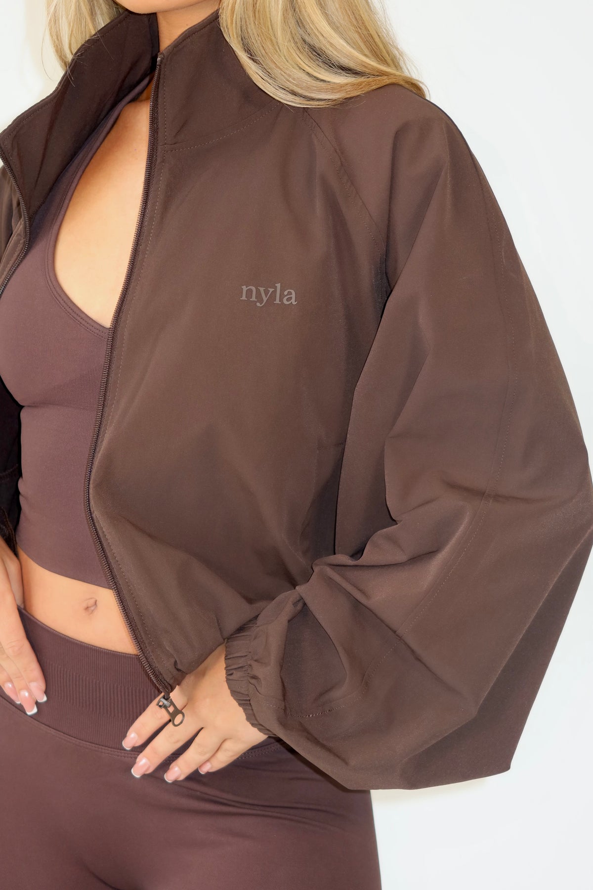 Chocolate Windbreaker