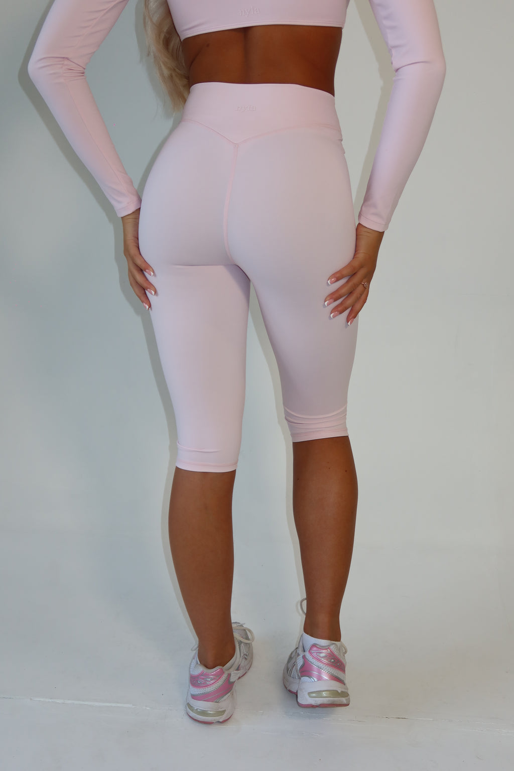 Baby Pink Capris