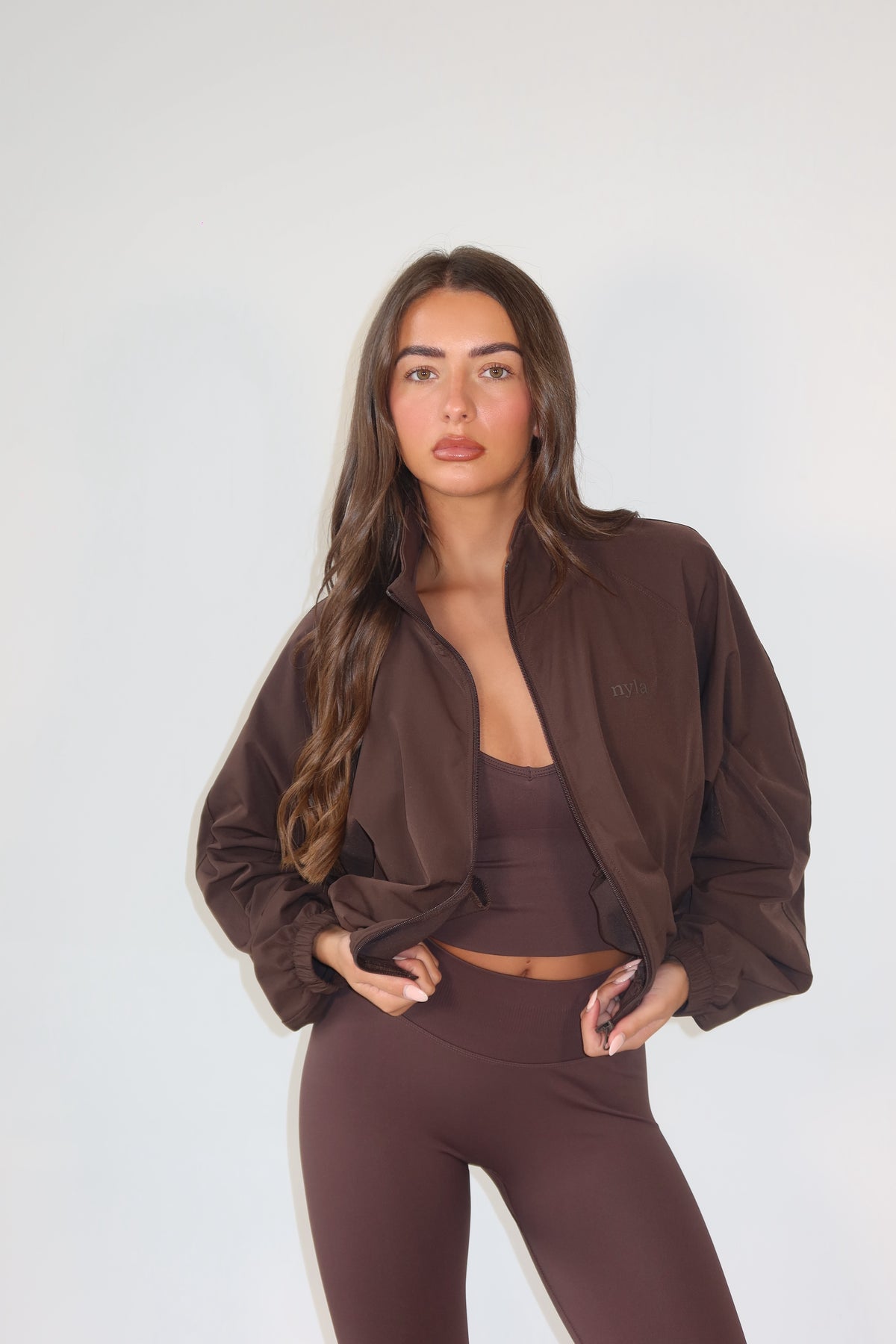 Chocolate Windbreaker