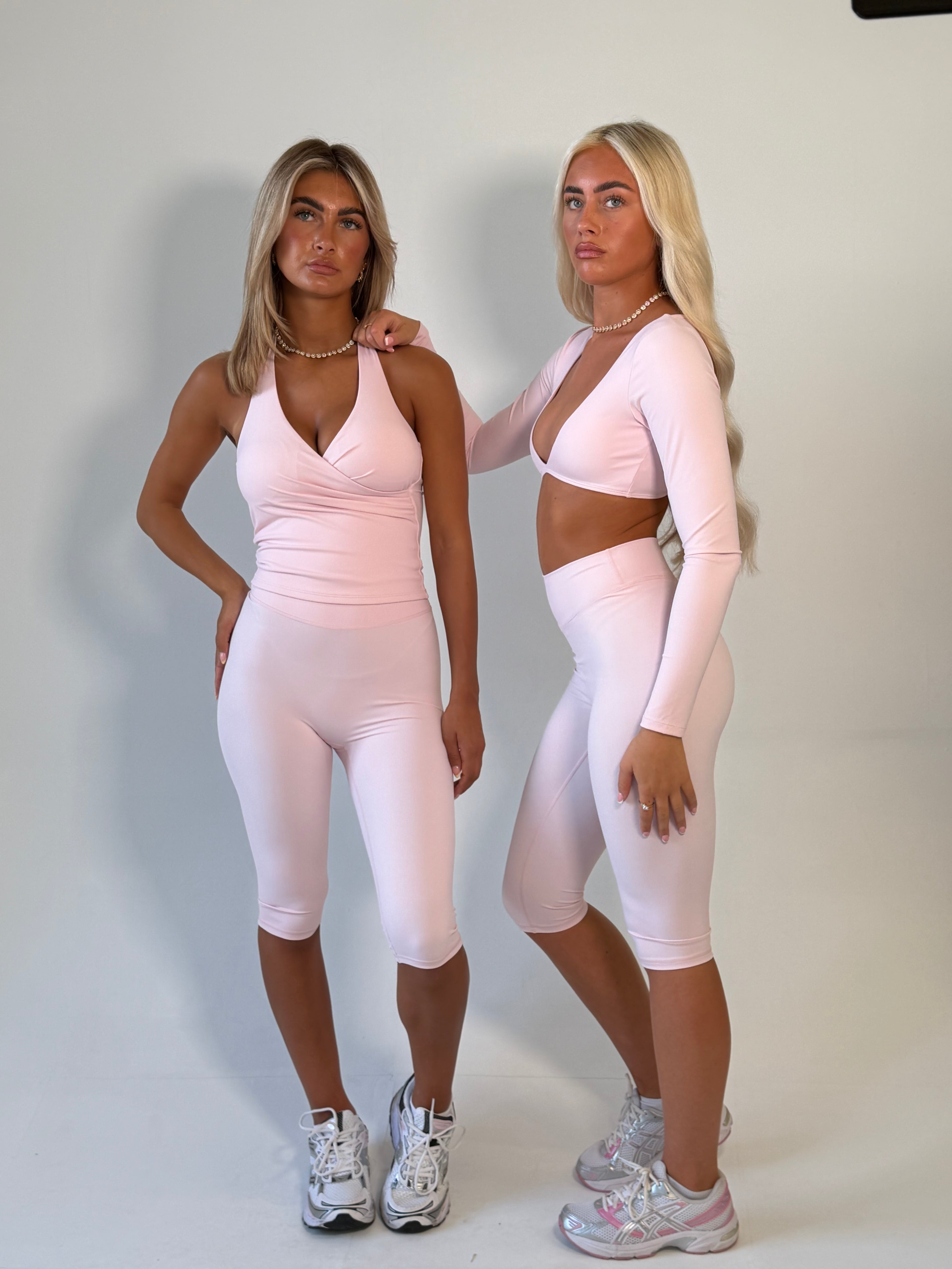 Baby Pink Capris