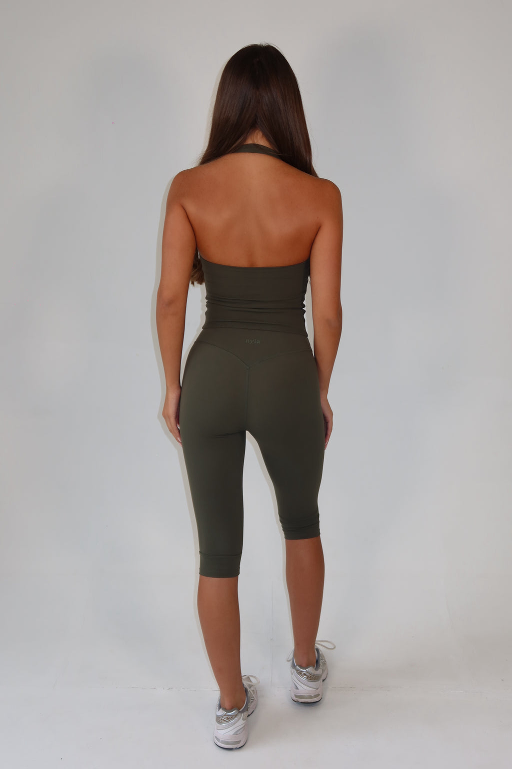 Khaki Capri